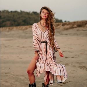 Thaluta Maxi Kaftan Dress Tie Dye
Sakura (Fits Plus Size)